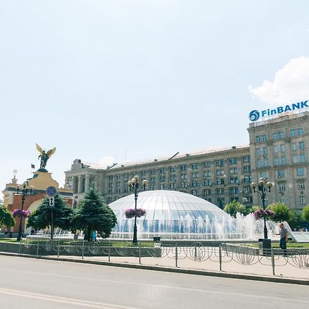 Apartament On Independence Square Kyiv Exterior foto