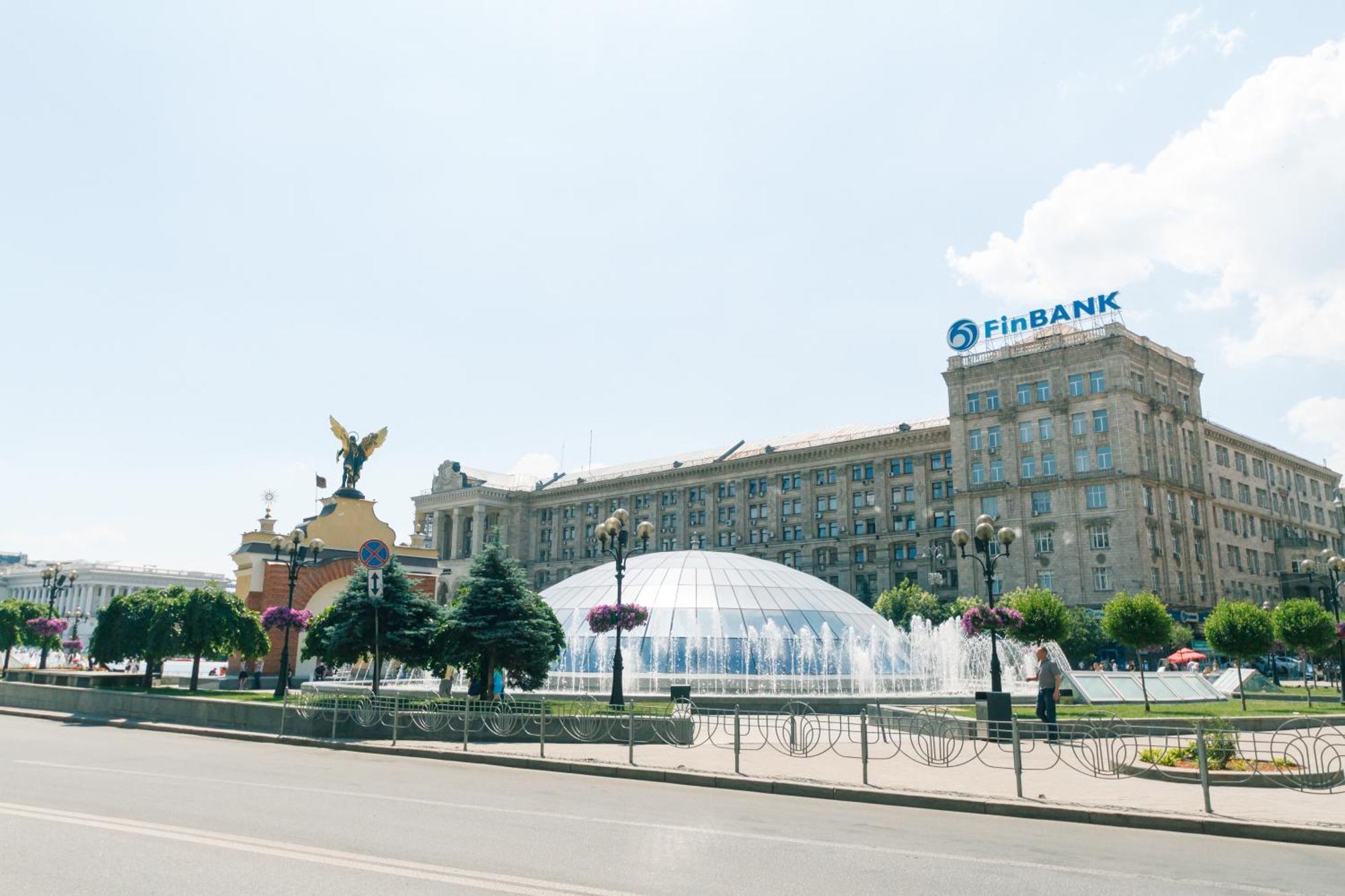 Apartament On Independence Square Kyiv Exterior foto